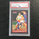 2006-07 Bowman Chrome Basketball #31 Wally Szczerbiak Signed Card AUTO PSA Slabbed Celtics