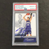 2014-15 Panini Prestige #168 Nik Stauskas Signed Card AUTO 10 PSA Slabbed RC Kings
