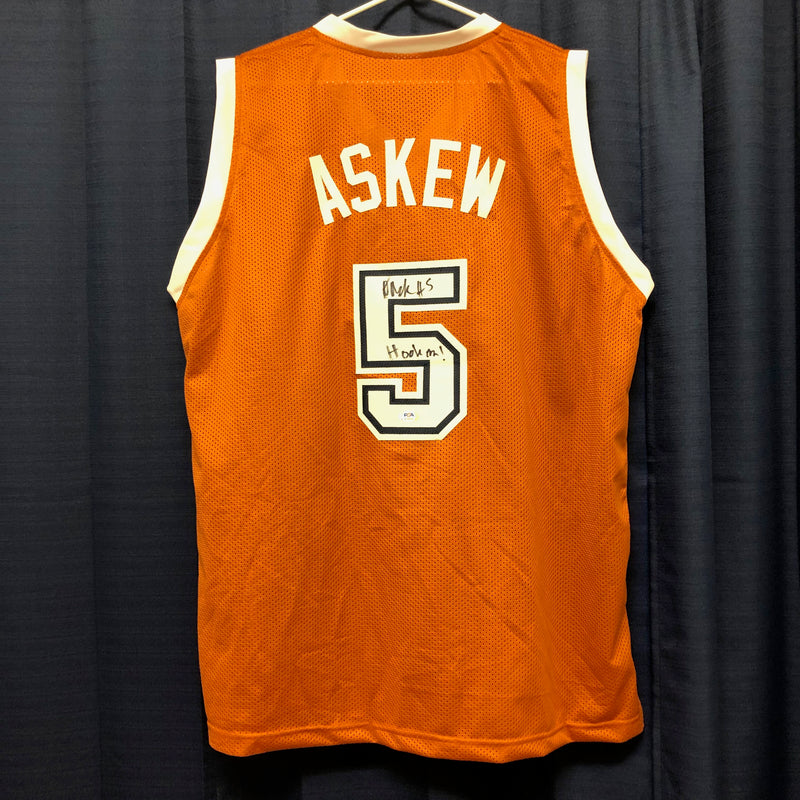 Devin Askew signed Jersey PSA/DNA Texas Longhorns Autographed