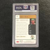 2007-08 Fleer #13 Rajon Rondo Signed Card AUTO PSA/DNA Slabbed Celtics