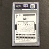 2015-16 NBA Hoops #43 Jason Smith Signed Card AUTO 10 PSA Slabbed Magic