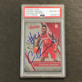 2016-17 Panini Absolute #196 Chinanu Onuaku Signed Card AUTO 10 PSA Slabbed RC Rockets