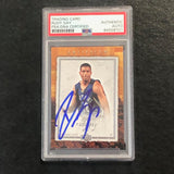 2007-08 Artifacts #44 Rudy Gay Signed Card AUTO PSA Slabbed Grizzlies