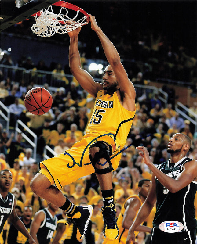 Jon Horford signed 8x10 photo PSA/DNA Michigan Wolverines Autographed