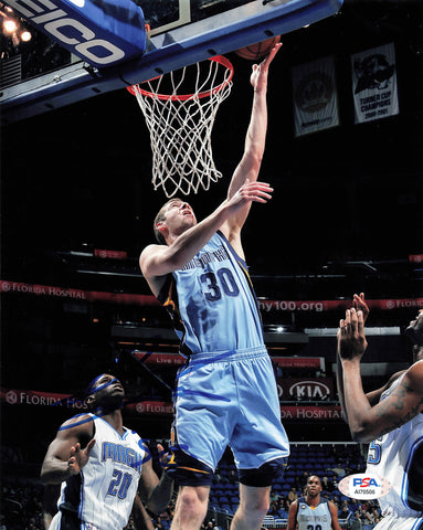 JON LEUER signed 8x10  photo PSA/DNA Memphis Grizzlies Autographed