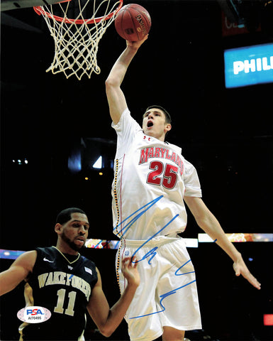 Alex Len signed 8x10 photo PSA/DNA Maryland Autographed