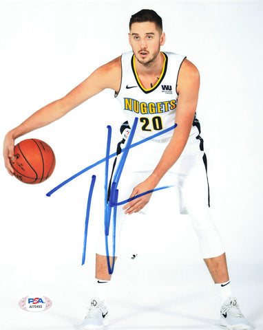 TYLER LYDON signed 8x10 photo PSA/DNA Denver Nuggets Autographed