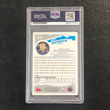 2005 Topps #24 Matt Bonner Signed Card AUTO PSA Slabbed