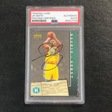 2006-07 Upper Deck Rookie Debut #62 J.R. Smith Signed Card AUTO PSA Slabbed RC Hornets