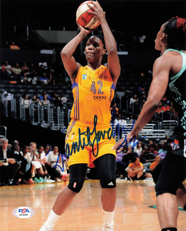 Jantel Lavender signed 8x10 Photo PSA/DNA Ohio State Autographed
