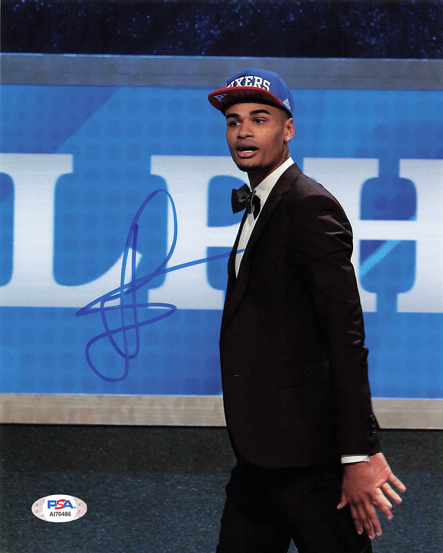 Timothe Luwawu-Cabarrot signed 8x10 photo PSA/DNA Philadelphia 76ers Autographed