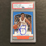 2013-14 Panini Basketball #284 Jeremy Lamb Signed Card AUTO 9 PSA Slabbed Thunder