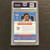 2013-14 Panini Basketball #284 Jeremy Lamb Signed Card AUTO 9 PSA Slabbed Thunder