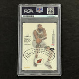 1999-00 Skybox #28 Vin Baker Signed Card AUTO PSA/DNA Slabbed Supersonics