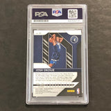 2018-19 Panini Prizm #37 Josh Okogie Signed Rookie Card AUTO 10 PSA Slabbed RC Timberwolves
