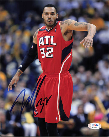 MIKE SCOTT signed 8x10 photo PSA/DNA Atlanta Hawks Autographed