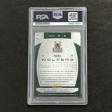 2013-14 Panini Totally Certified #216 Nate Wolters Signed Card AUTO PSA/DNA Slabbed RC Bucks