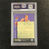 2006-07 Upper Deck Rookie Debut #77 Steve Nash Signed Card AUTO PSA Slabbed Suns