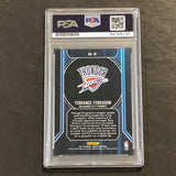 2017-18 NBA Hoops Faces of the Future #10 Terrance Ferguson Signed Card AUTO 10 PSA Slabbed RC Thunder