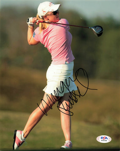 Morgan Pressel signed 8x10 photo PSA/DNA Autographed Golf