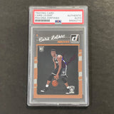 2016-17 Panini Donruss #167 Caris Levert Signed Card AUTO PSA Slabbed RC Nets