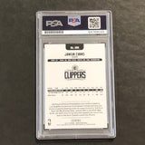 2017-18 NBA HOOPS #289 JAWUN EVANS Signed Card AUTO 10 PSA Slabbed RC Clippers