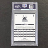 2014-15 NBA Hoops #166 Jared Dudley Signed Card AUTO PSA Slabbed Bucks