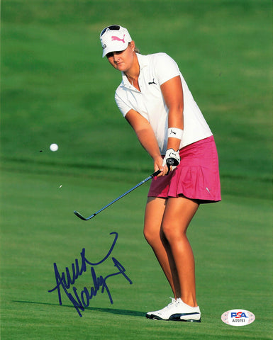 Anna Nordqvist signed 8x10 photo PSA/DNA Autographed Golf