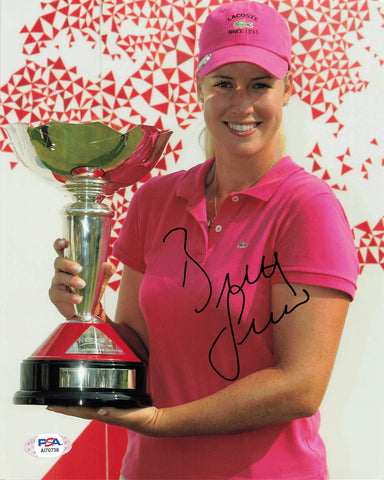 Brittany Lincicome signed 8x10 photo PSA/DNA Autographed Golf