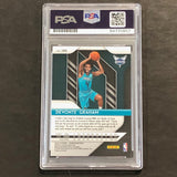 2018 Panini Prizm #288 Devonte' Graham Signed Card AUTO 10 PSA/DNA Slabbed RC Hornets
