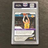 2018-19 Panini Silver Prizm #284 Moritz Wagner Signed Card AUTO 9 PSA Slabbed RC Lakers