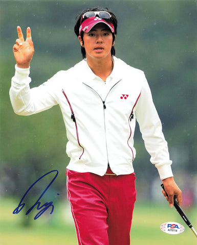 Ryo Ishikawa signed 8x10 photo PSA/DNA Autographed Golf
