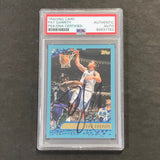 2001 Topps #145 Pat Garrity Signed Card PSA Slabbed Auto Magic