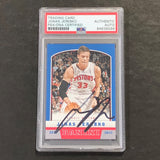 2012-13 Panini #86 Jonas Jerebko Signed Card AUTO PSA Slabbed Pistons
