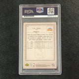 2007-08 Artifacts Basketball #24 J.R. Smith Signed AUTO PSA Slabbed Nuggets