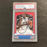 2012-13 Panini Basketball #43 DeAndre Jordan Signed Card AUTO 10 PSA Slabbed Clippers