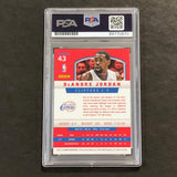 2012-13 Panini Basketball #43 DeAndre Jordan Signed Card AUTO 10 PSA Slabbed Clippers