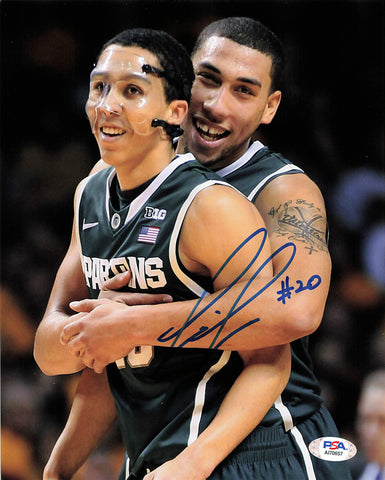 Travis Trice signed 8x10 photo PSA/DNA Michigan State Spartans Autographed