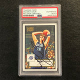 2005-06 Topps 1952 Style #96 Mehmet Okur Signed Card AUTO PSA Slabbed Jazz