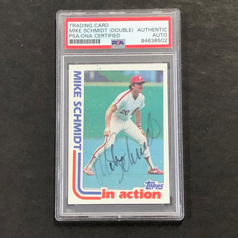1992 Topps #101 Mike Schmidt signed PSA/DNA Phillies Autographed