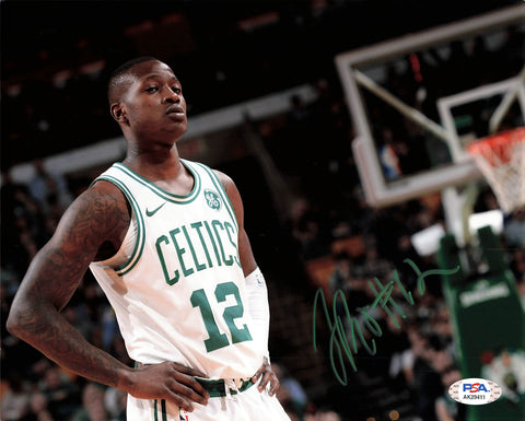 Terry Rozier signed 8x10 photo PSA/DNA Charlotte Hornets Autographed Celtics