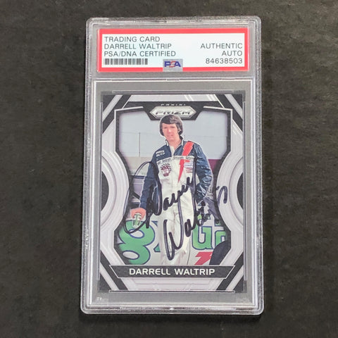 2018 Panini Prizm #12 Darrell Waltrip Signed Card AUTO PSA Slabbed Nascar