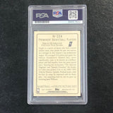 2006-07 Topps Turkey Red #224 Sergio Rodriguez Signed Card AUTO PSA Slabbed Trail Blazers