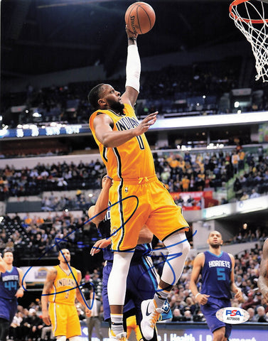 CJ MILES Signed 8x10 photo PSA/DNA Indiana Pacers Autographed