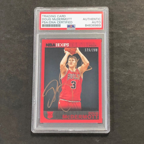 2014-15 NBA Hoops #271 Doug McDermott RC Signed Card AUTO PSA Slabbed