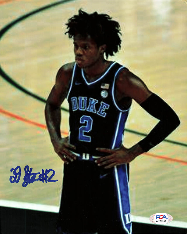 D.J. STEWARD signed 8x10 Photo PSA/DNA Duke Blue Devils Autographed