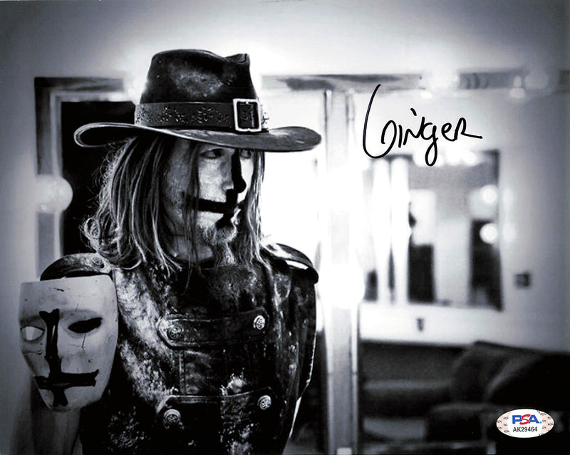 Ginger Fish signed 8x10 photo PSA/DNA Autographed Marilyn Manson