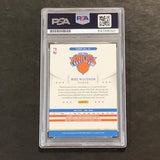 2012-13 NBA Hoops #21 Mike Woodson Signed Card AUTO 10 PSA/DNA Slabbed Knicks