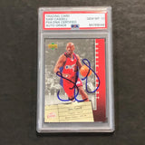 2006-07 Upper Deck Basketball #38 Sam Cassell Signed Card AUTO 10 PSA Slabbed Clippers