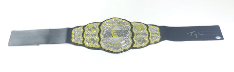 Tony Khan signed Championship Belt PSA/DNA AEW Autographed Wrestling